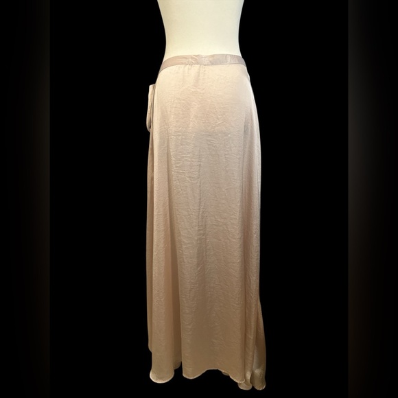 Taylor & Sage Elegant Blush Pink Maxi Skirt - Picture 4 of 5